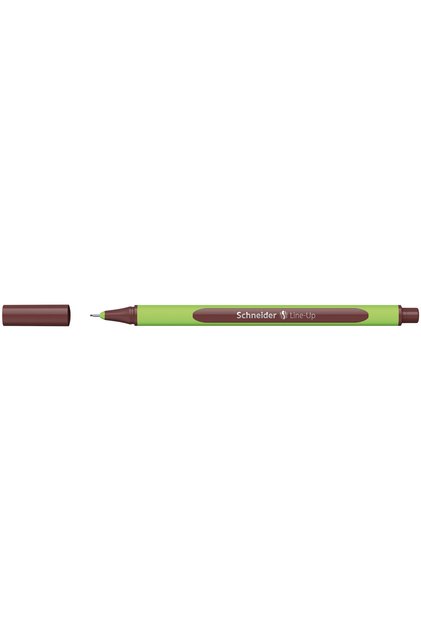 Line-Up Fiber Tip Pen Dark Brown 191018