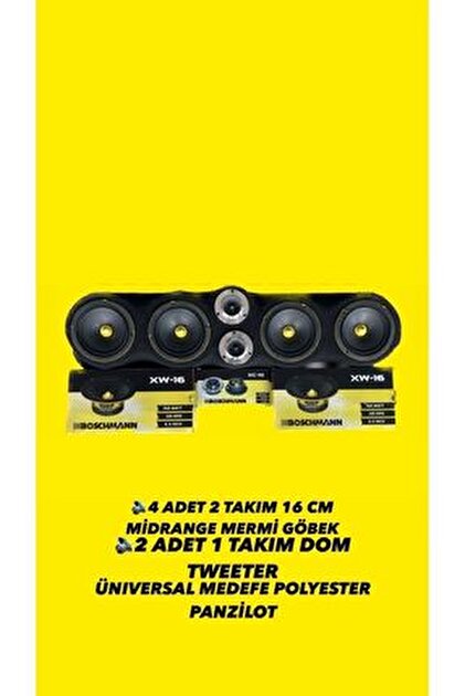 Genel Markalar Boschmaan XWD 6608 - 16cm Kabinli - Fiyatı, Yorumları