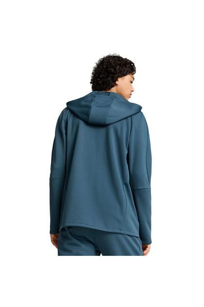 Puma EVOSTRIPE Warm Full-Zip DK Sweatshirt Mavi 68170325 Erkek
