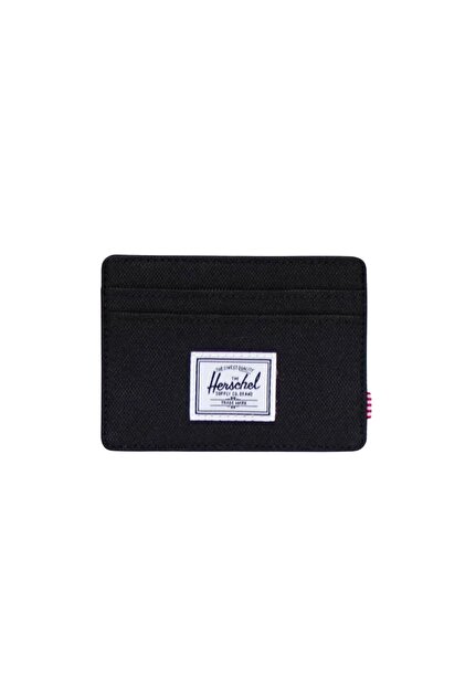 Herschel Charlie Rfıd Korumalı Kartlık Unisex Siyah Cüzdan UNISEX