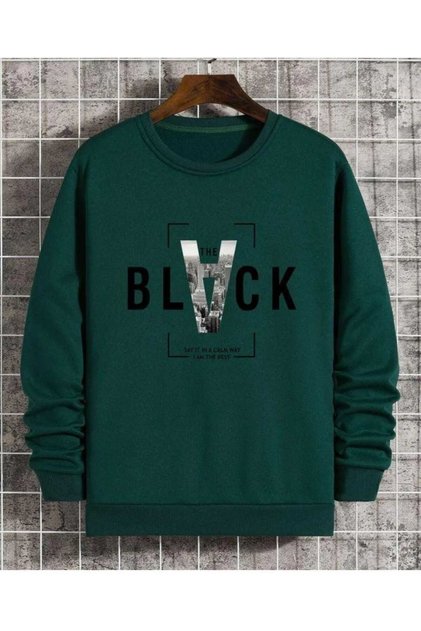 O Neck Overize Unisex Sweatshirt