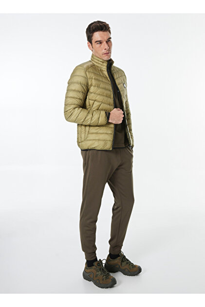 Discovery Expedition Haki Erkek Kapüşon Relaxed Baskılı Mont D4WM