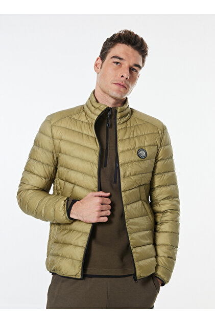 Discovery Expedition Haki Erkek Kapüşon Relaxed Baskılı Mont D4WM