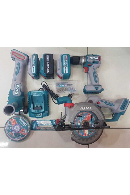3 LÜ AVANTAJLI AKÜLÜ SET (ŞARZLI VİDALAMA ,ŞARZLI SPİRAL ,ŞARZLI SUNTA KESME) ELLİTS HIRDAVAT