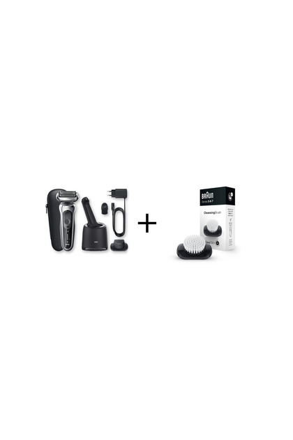 Premium 7 Serisi Flex Başlıklı SmartCare Kablosuz Tıraş Makinesi + Yüz Temizleme Ataşmanı