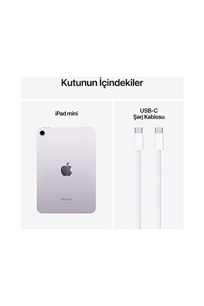 Ipad mini 7 本体と付属品 Apple MYH33TU/A iPad Mini 7 512 GB Wifi Tablet Mor - Fiyatı, Yorumları