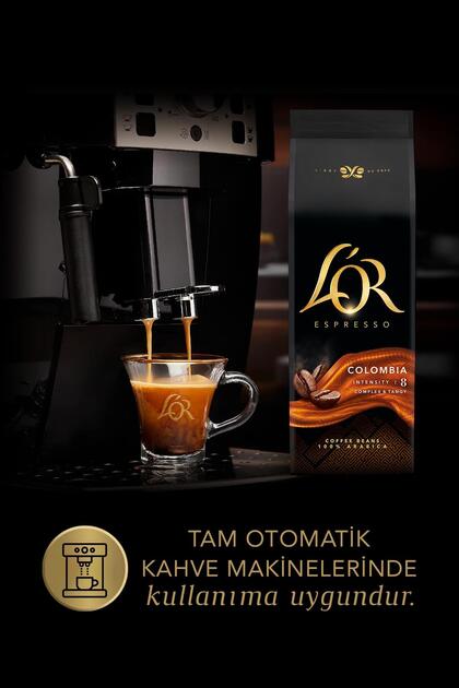 L'OR Espresso Colombıa Çekirdek Kahve 500gr X 2 - Fiyatı, Yorumları