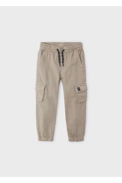 Boy Cargo Pants Stone Color