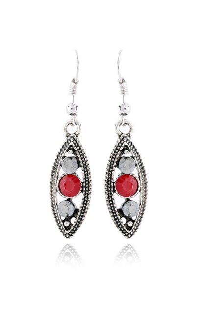 Red Eye Doll Figure Earrings