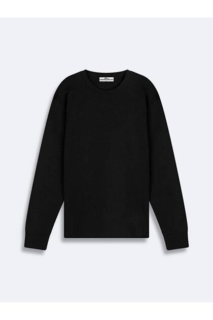 Mıhele New Crew Neck Long Sleeve Regular Fit Sweatshirt 1125860676089