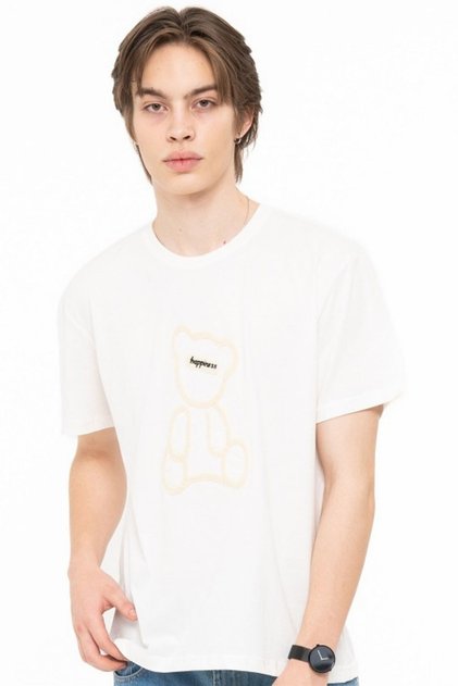 Happiness T-Shirt White