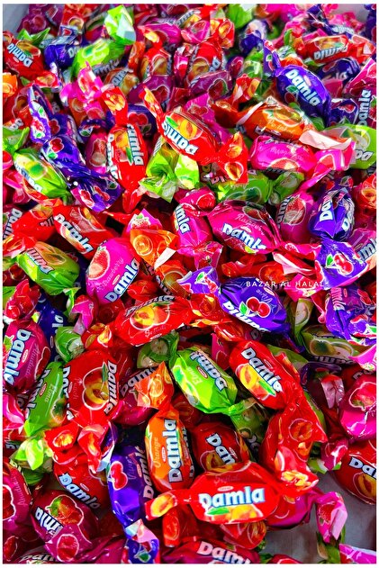 飴出品② TAYAŞ Damla Assortment Karışık Meyveli Yumuşak Şeker 1 Kg