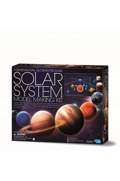 Kit Constructie Sistemul Solar 3D, straluceste in intuneric