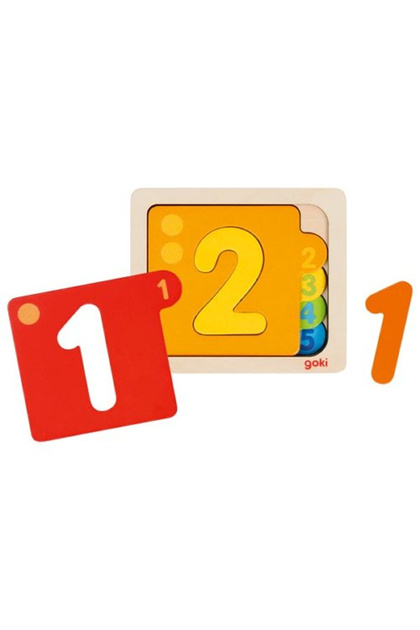 Farebné číselné puzzle - vzdelávacia a interaktívna hra pre deti