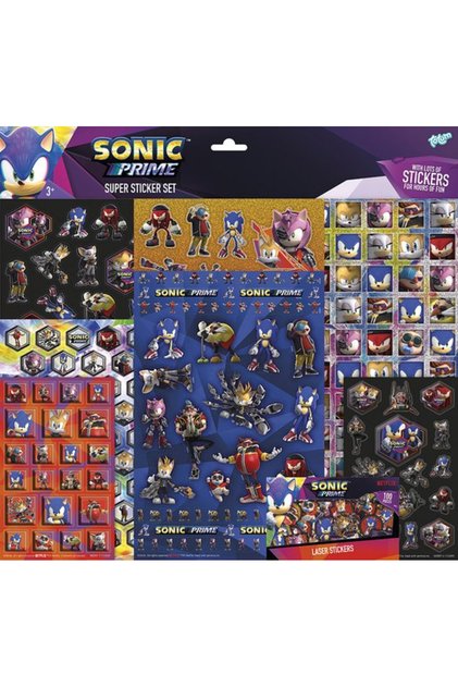 Super sada samolepek Sonic Prime