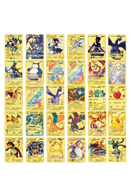 Doan Oyuncak Dnyas Pokemon Gold Series Pack of 110 Cards - Pikachu  Collection Card- Trendyol