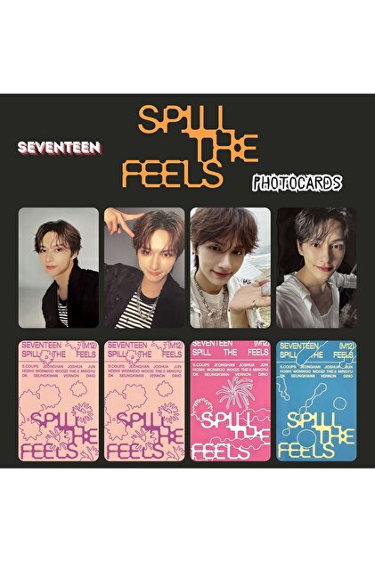 Kpop Dünyasi Seven Teen Mingyu '' Spill The Feels '' Photocards