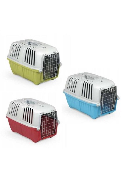 Pratiko-2 Metal Kapılı Kedi ve Köpek Taşıma Çantası 55x36x36 Cm