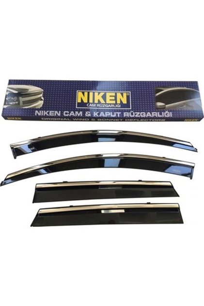 Fiat Egea Cross Uyumlu Kromlu Cam Rüzgarlığı 4lü Set 2019 2022