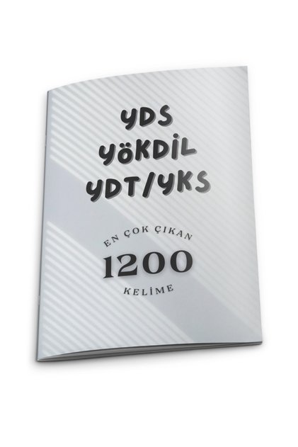 YDS YÖKDİL YDT YKS Sınavlarında En Çok Çıkan 1200 İngilizce Kelime (Detaylı Türkçe Karşılıkları)