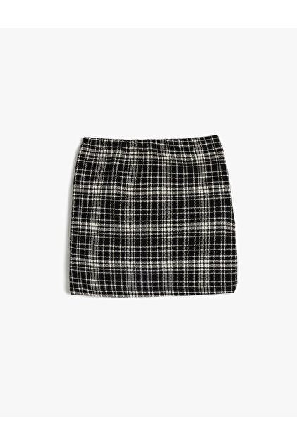 Mini Skirt Elastic Waist Slim Fit