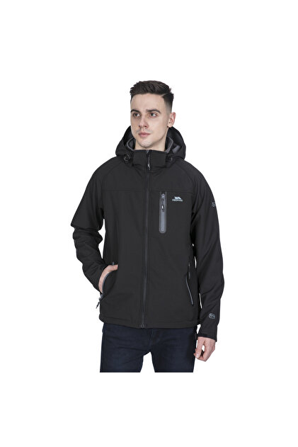 Trespass Accelerator Iı - Softshell Tp75 Erkek Siyah Softshell
