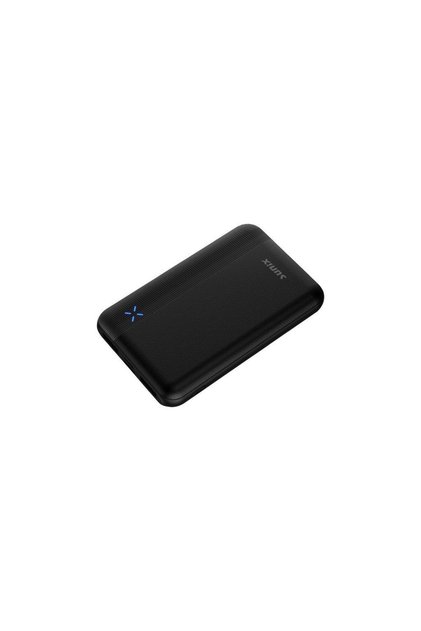 Външна батерия PB-52, Бързо зареждане 15W, USB, Двоен порт, Преносима външна батерия 5000mAh, Материал ABS, Type C, Micro USB, Бързо зареждане, Двоен изход, Защита за безопасност, 15W