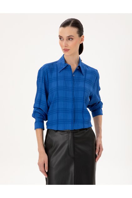 قميص Saks Comfort Fit بأكمام طويلة 50292247 -VR045