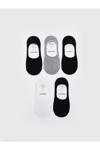 Lcwk Men's Ballerina Socks 5 Pack