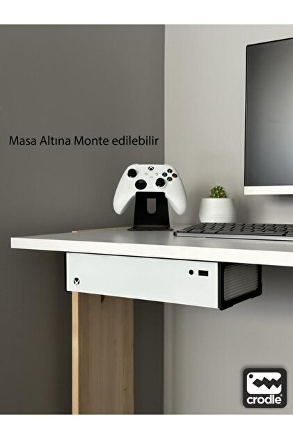 Crodle Xbox Series S Için Duvar Ve Masa Altı Montaj Standı Yerden