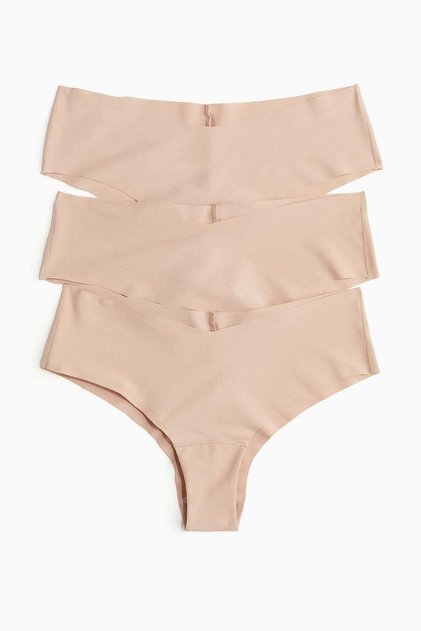 3-pack invisible hipster briefs