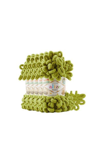 Puffy (11) 100Gr Pistachio Green 5 Pack