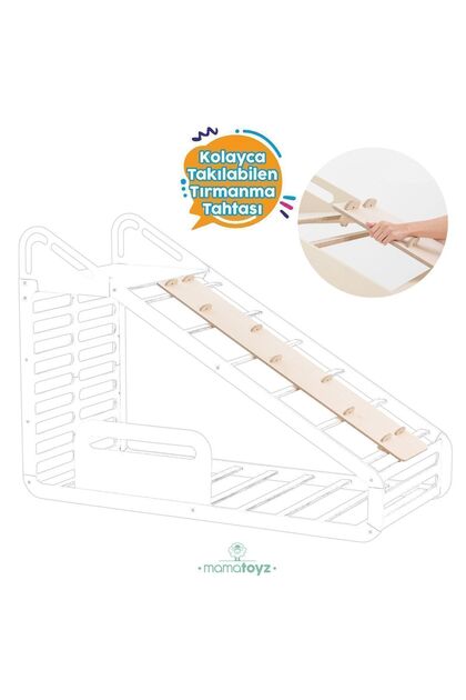 MAMATOYZ Sleepy Montessori Karyola Ve Ön Aksesuarları | Kaydırak