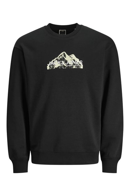 Jack&Jones Jcomountaın Logo Erkek Sweatshirt