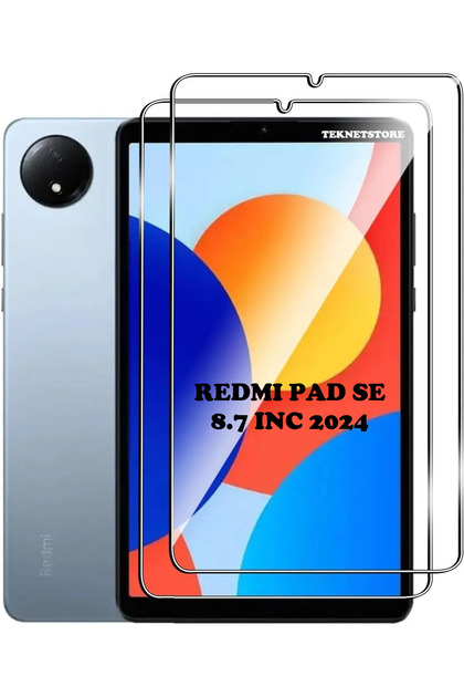 m.tk moveteck Xiaomi Redmi Pad Se 8.7 İnç Ekran Koruyucu Şeffaf