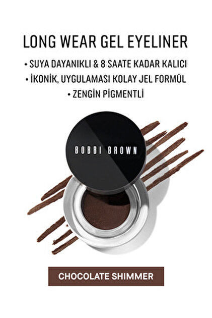 Bobbi Brown Long-Wear Gel Eyeliner - Uzun Süre Kalıcı & Suya
