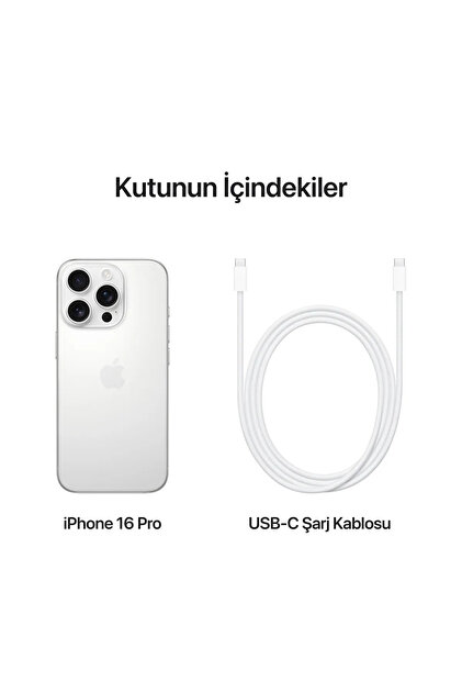 Apple iPhone 16 Pro 128GB Natürel Titanyum (İthalatçı Garantili
