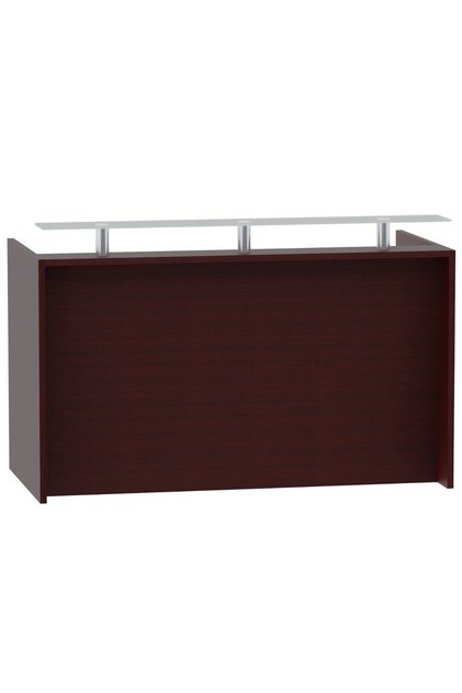 R06 Apple Cherry Office Reception Desk Without Drawers - 180cm