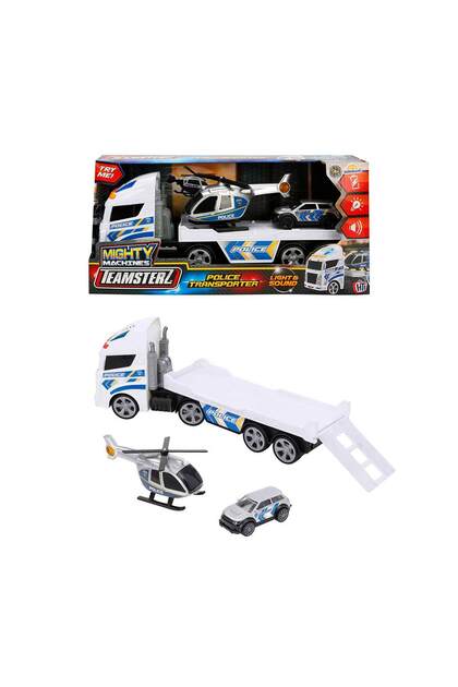Teamsterz Police Transporter Carrier Truck Helicopter S00073501
