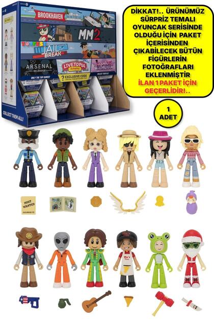 TOYFEST Rob-lox Brookhaven Murder Mystery 2 - Jail Break