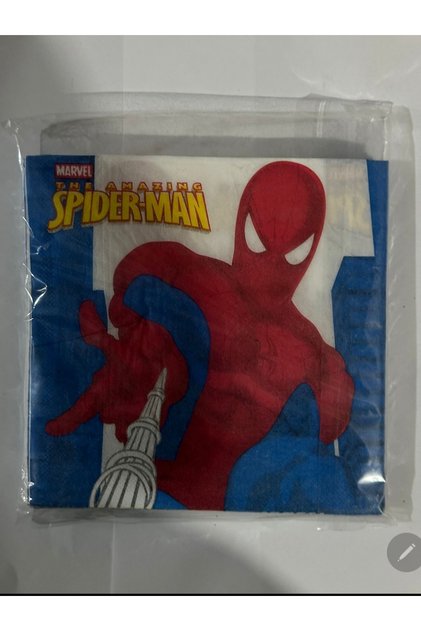 Spiderman Kağıt Peçete 20'li