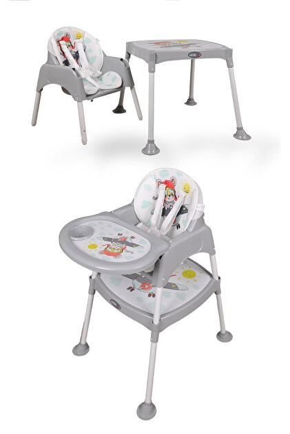 miracool 3in1 Energy Mama Sandalyesi / Çalışma Masalı / Pedli