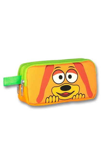 Ümit Bag Cennec Cute Dog Pencil Case - Yellow-Green - Boys' Pencil Case