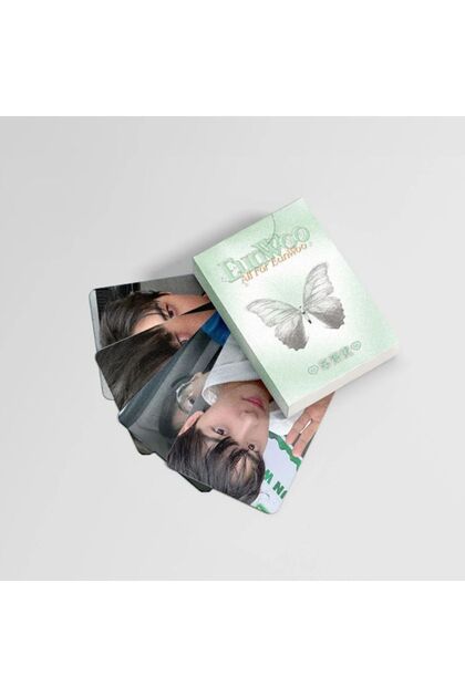 Kpop Dünyasi Cha Eun-woo Çift Yön Baskılı Hologramlı / Lomo Card