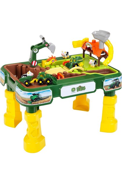Τραπέζι παιχνιδιού 2 σε 1 με νερό και άμμο - John Deere Farm