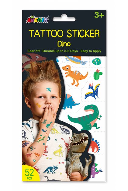 Avenir Tatuaje Dinozauri - Jucarie Educativa de inalta calitate pentru copii