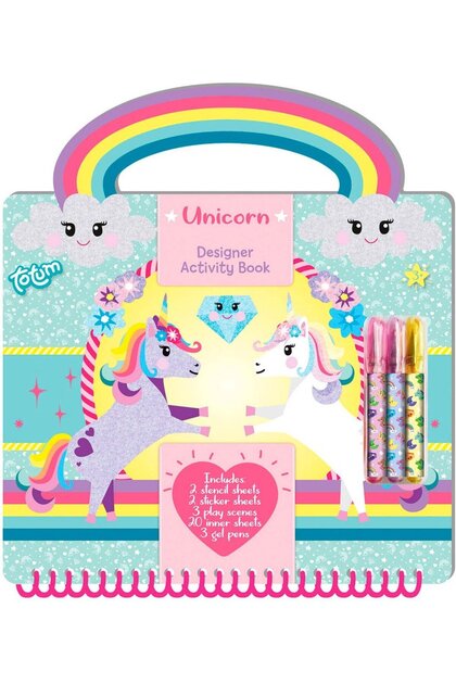 Caiet de activități creative cu unicorni