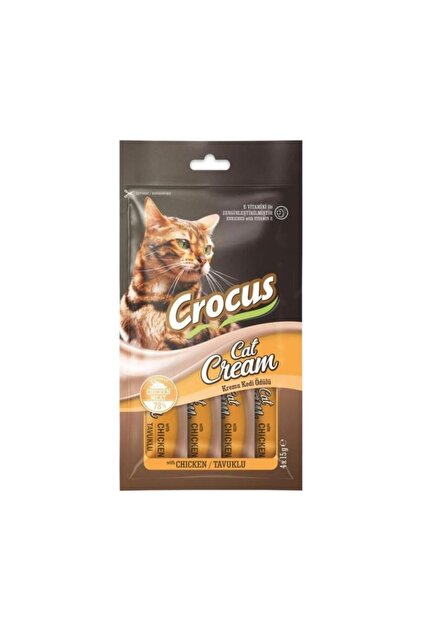 【とりすけ】Cream U.S.A (7CD,）【新品未使用】 crocus Ton Balıklı Krema Kedi Ödülü 4x15g Skt:01/2027 - Fiyatı