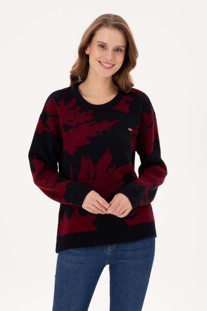 Navy Blue Women's Cycling Regular Fit Sweatshirt Bego Dmls