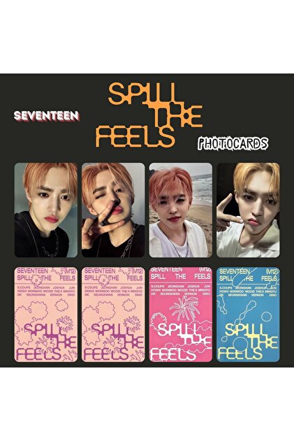Kpop Dünyasi Seven Teen Mingyu '' Spill The Feels '' Photocards